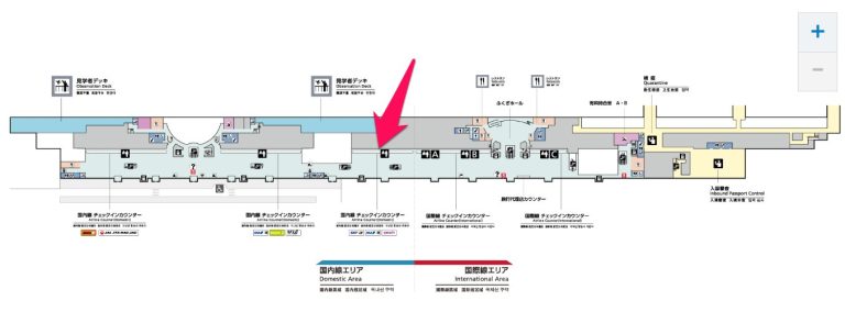 那覇空港でピーチに乗るには？搭乗口やカウンターの場所、アクセス方法解説【国内線】 | 格安航空券モールコラム