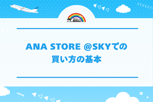 ANA STORE @SKYでの買い方の基本