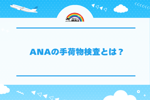 ANAの手荷物検査とは?