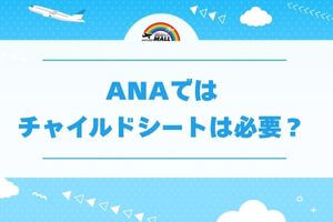 ANAではチャイルドシートは必要？