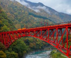 黒部峡谷トロッコ電車