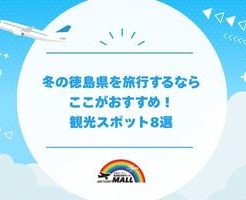 冬の徳島県を旅行するならここがおすすめ！観光スポット8選