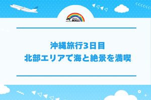 沖縄旅行3日目｜北部エリアで海と絶景を満喫
