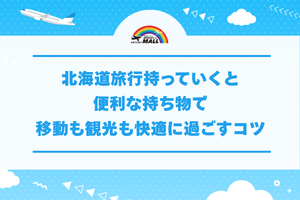 北海道旅行持っていくと便利な持ち物で移動も観光も快適に過ごすコツ